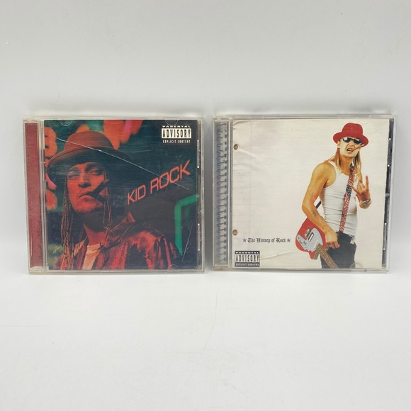 Kid Rock Other - Kid Rock The History of Rock, Devil Without A Cause‎ CD Albums